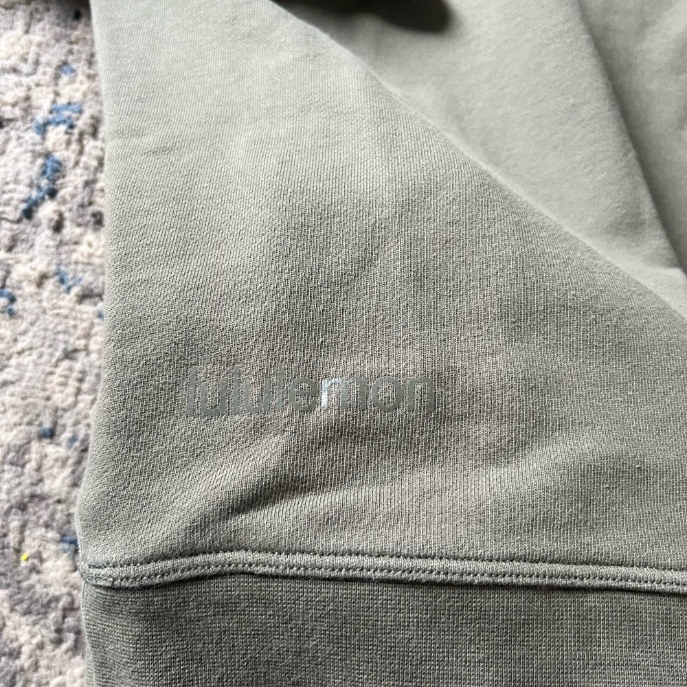 Lululemon perfectly oversized sweater green size 8 - Picture 2 of 3